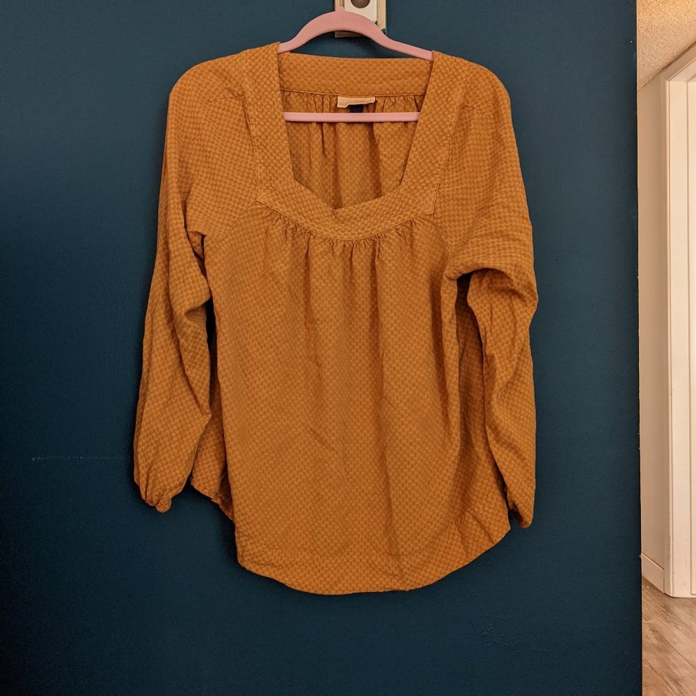 Universal Thread Mustard blouse